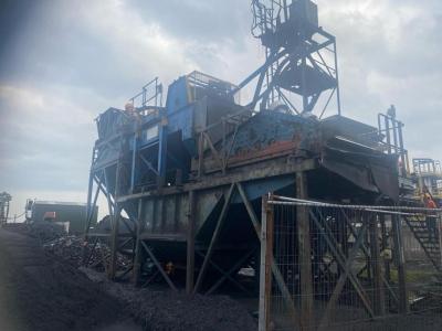 Birtley System 180 ton per hour dense medium wash plant (complete)